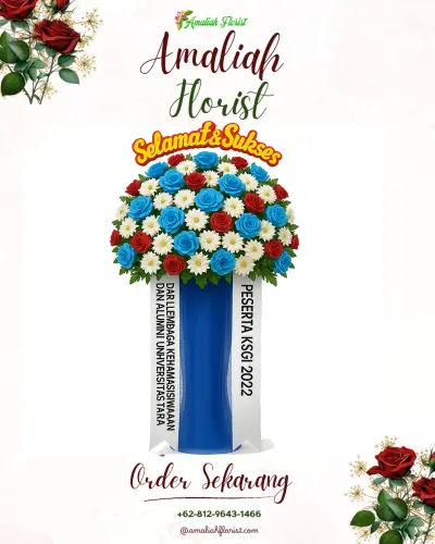 Standing Flower di Babakan Surabaya